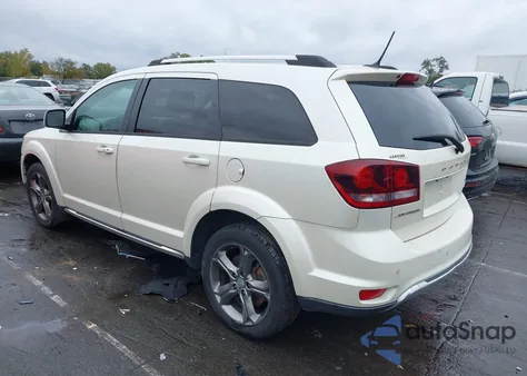 2017 Dodge Journey Crossroad Plus from USA, damaged, VIN 3C4PDCGB2HT581284